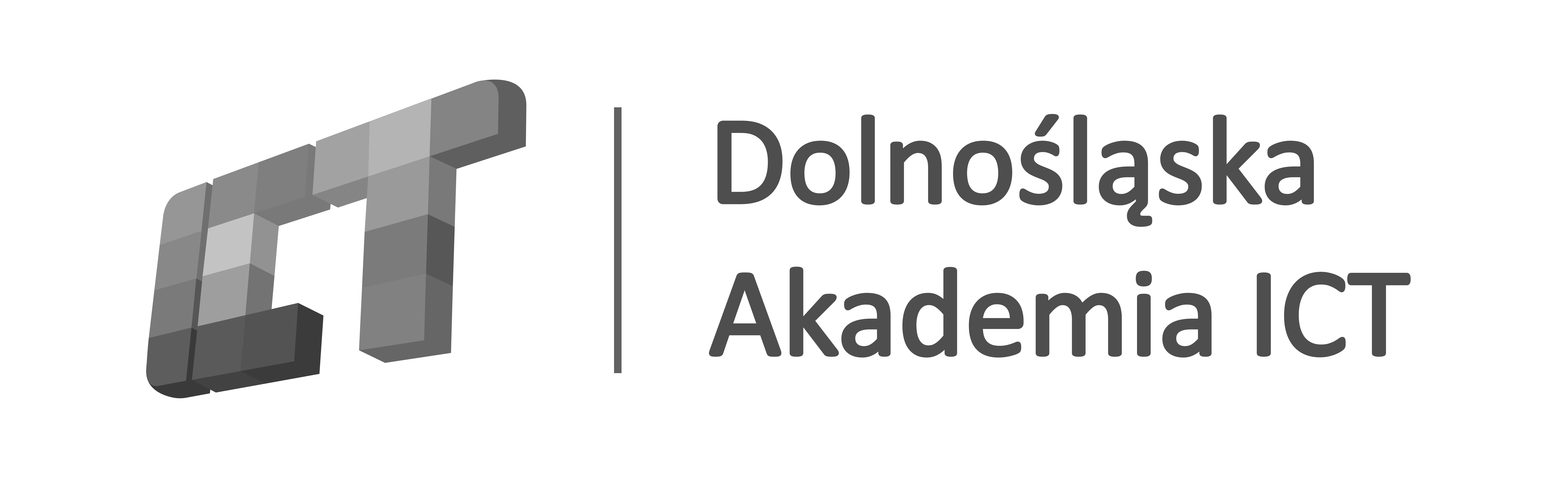 logo dolnoslaska akademia ict mono